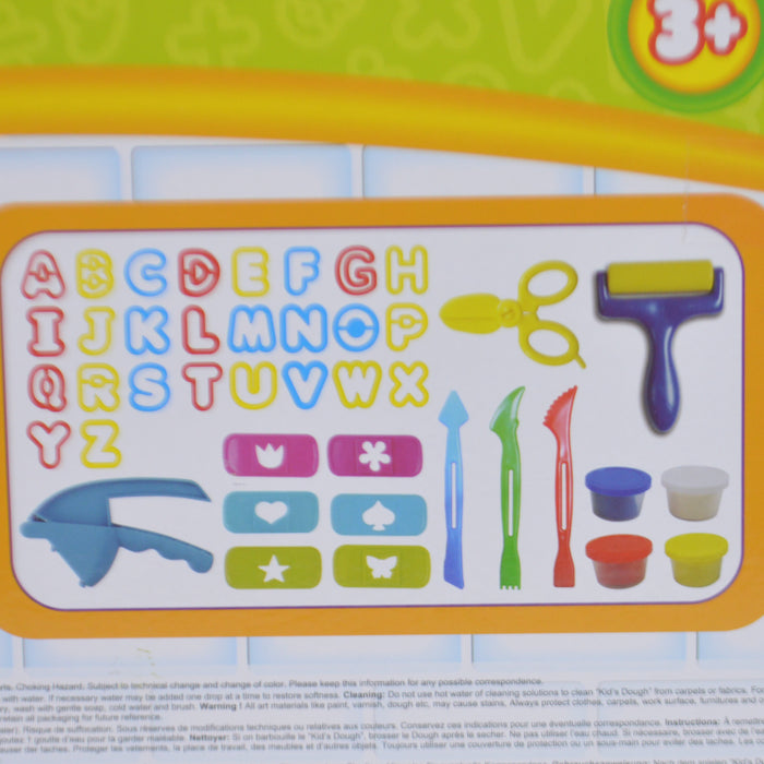 Alphabet Cutter Set Kids Dough