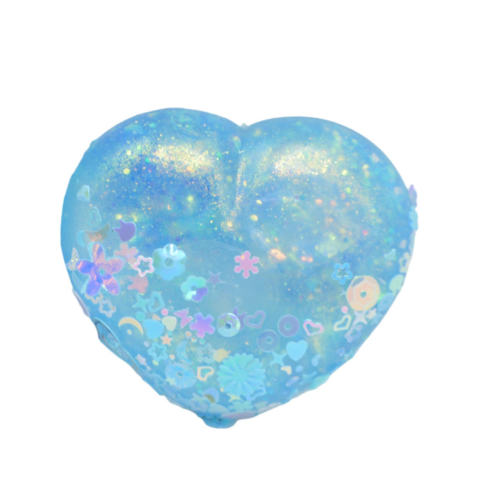 Heart Shape Glitter Squishy