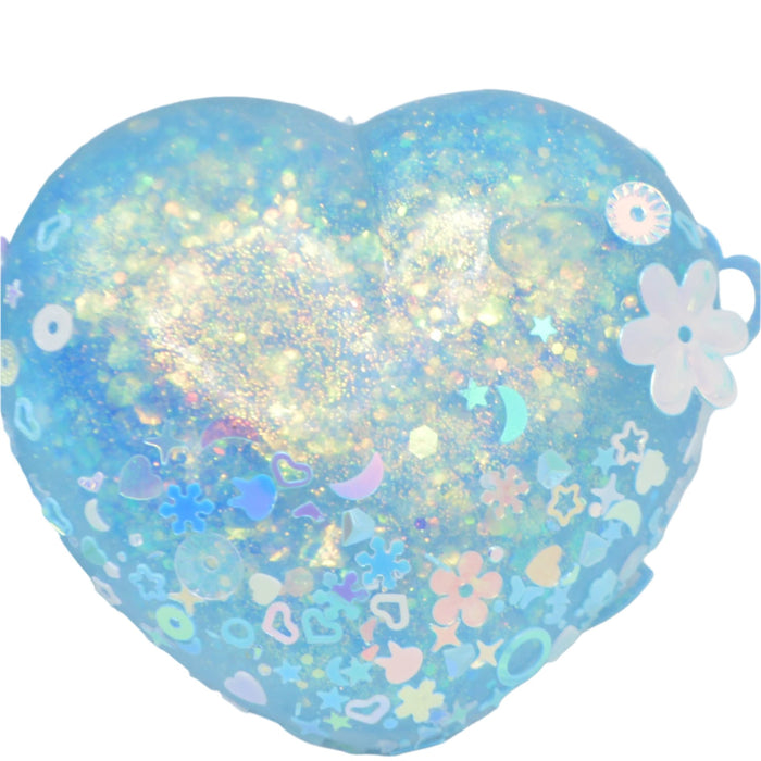 Heart Shape Glitter Squishy