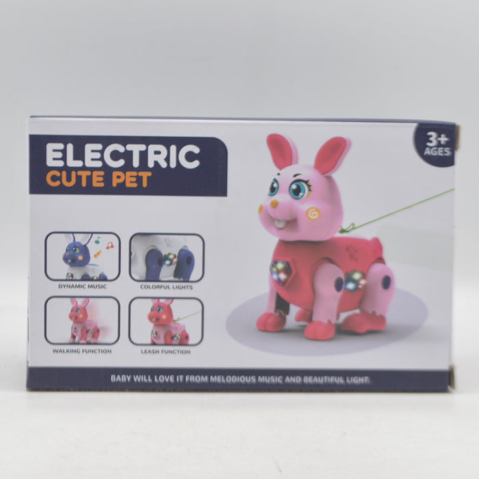 Electric Cute Rabbit with Light and Sound