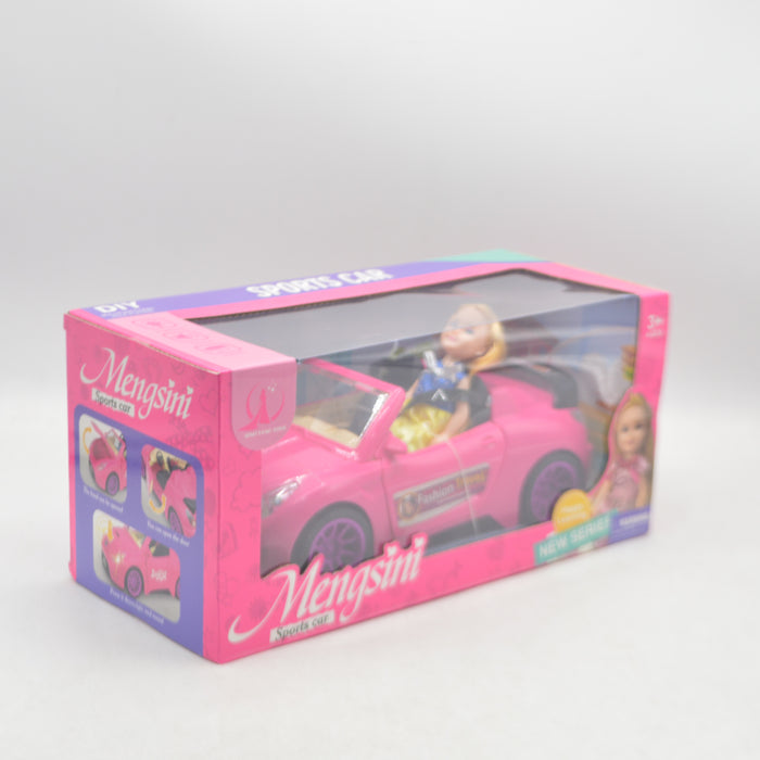 Sports Car & Doll with Light & Sound