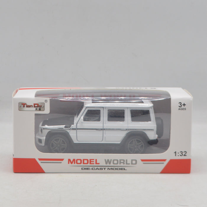 Diecast Metal Body G-Wagon Car