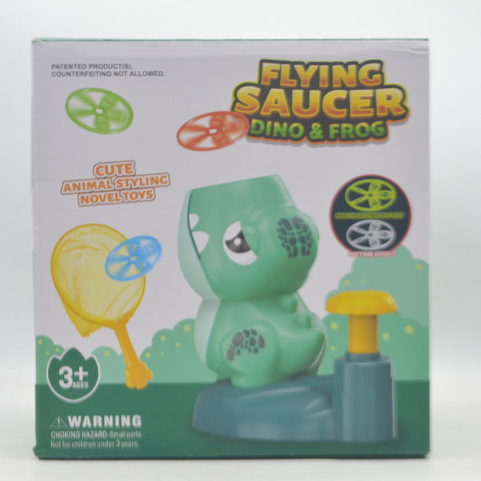 Rotating Flying Saucer  Dino & Frog