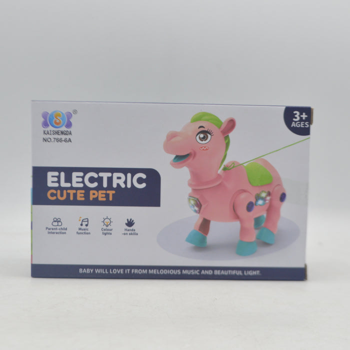 Electric Cute Camel with Light and Sound