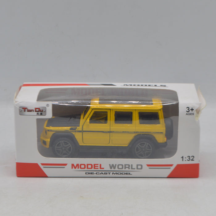 Diecast Metal Body G-Wagon Car