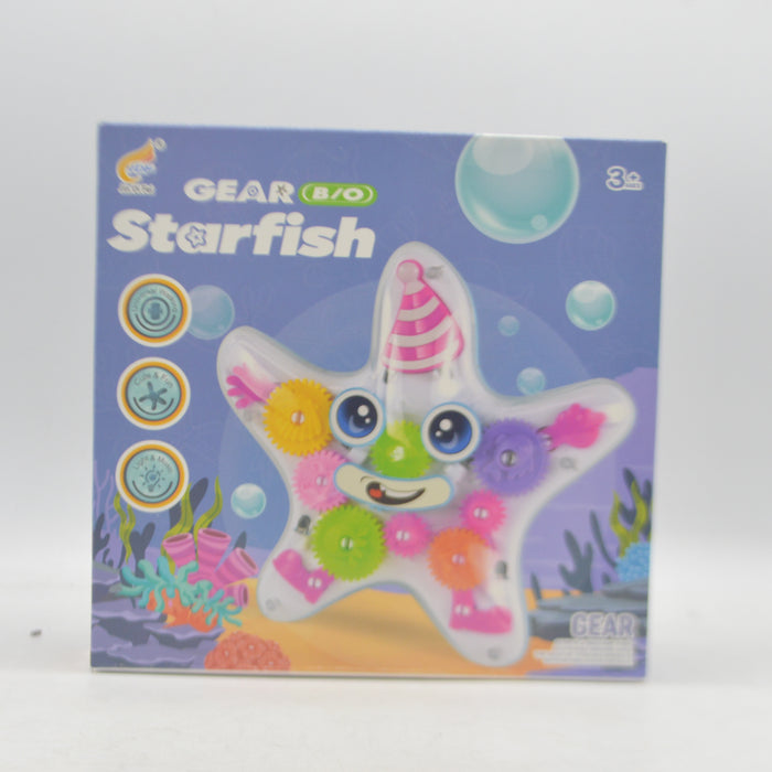 Transparent Gear Starfish With Light & Sound