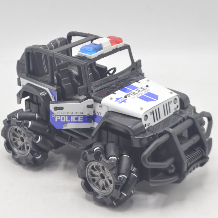 RC Police Rock Climbing Car with Lights