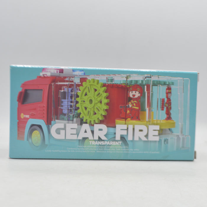 Gear Fire Truck with Light & Sound