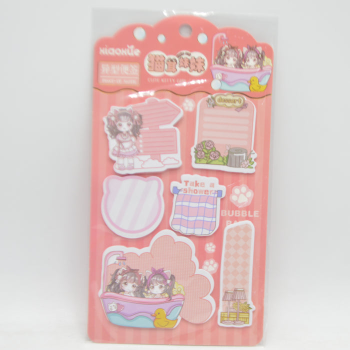 Hello Kitty Girl Sticky Notes