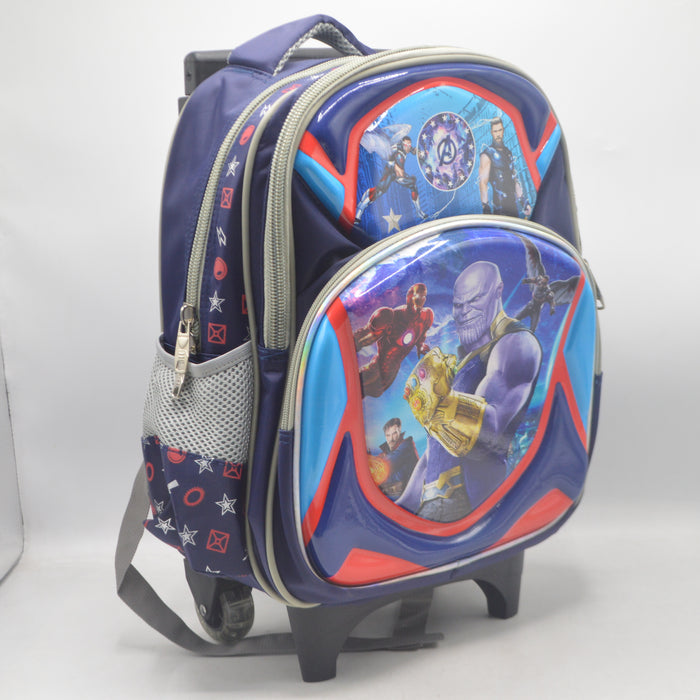 Avengers Theme Trolley School Bag