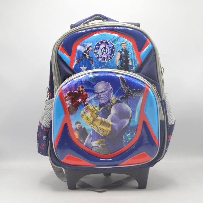 Avengers Theme Trolley School Bag