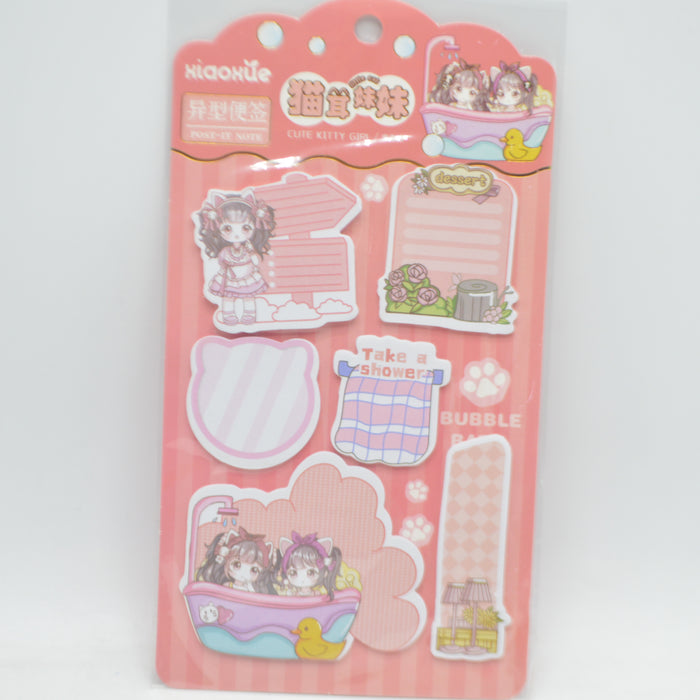 Hello Kitty Girl Sticky Notes