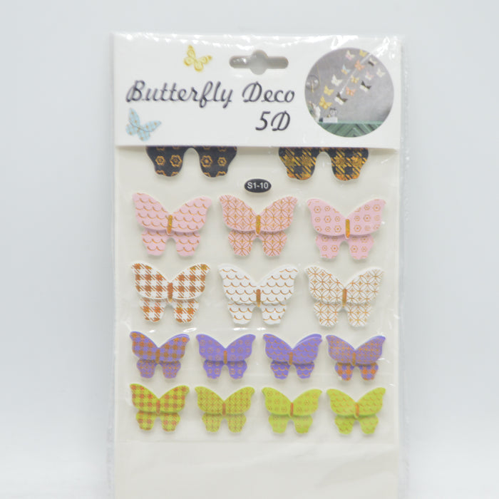 Beautiful Butterfly Decorate Stickers