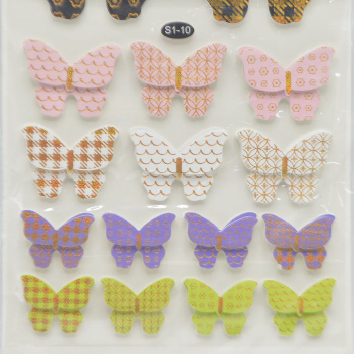 Beautiful Butterfly Decorate Stickers