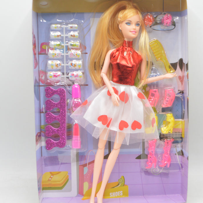 Super Star Doll with Make up Accessories