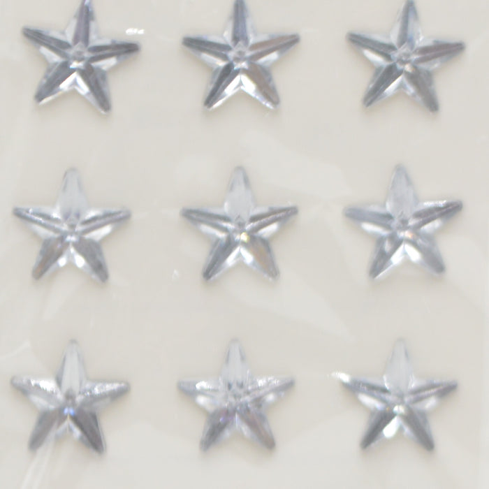 Silver Star Stickers