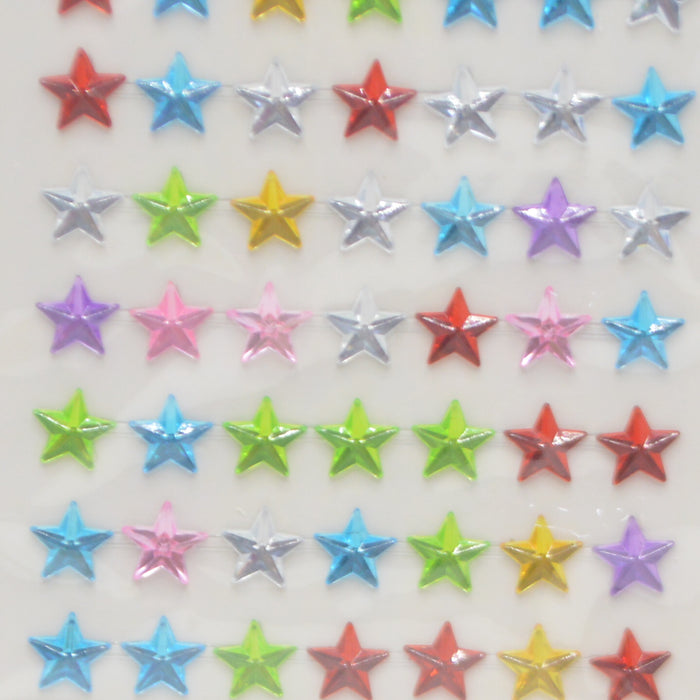 Crystal Star Shape Stickers