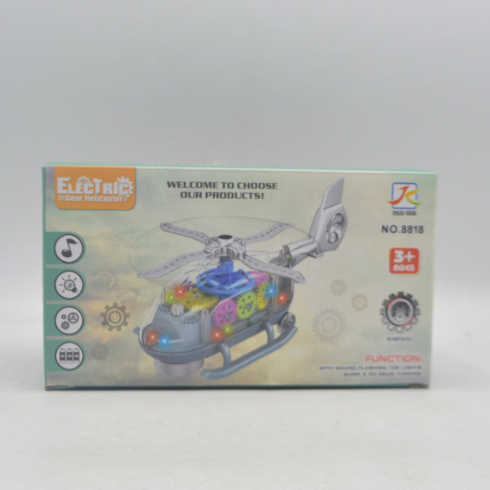 Electric Gear Helicopter with Light & Sound