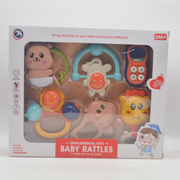 Baby Rattles Pack of 6