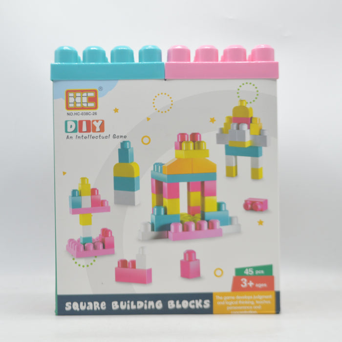 Square Building Block 45 Pieces