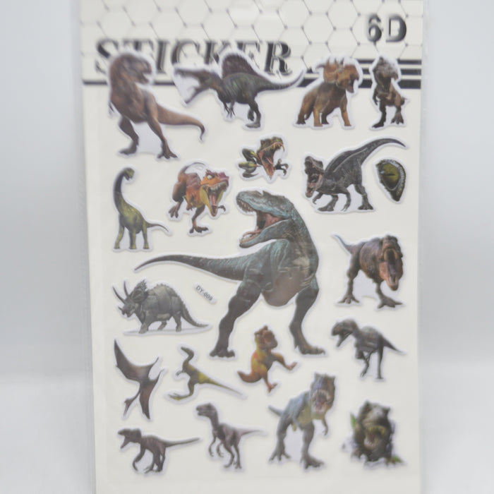 Dinosaur Shape Stickers