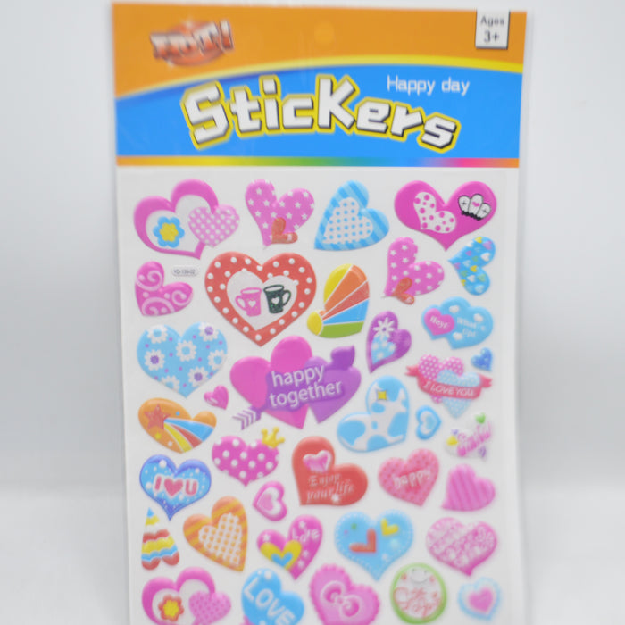 Lovely Heart Shape Stickers