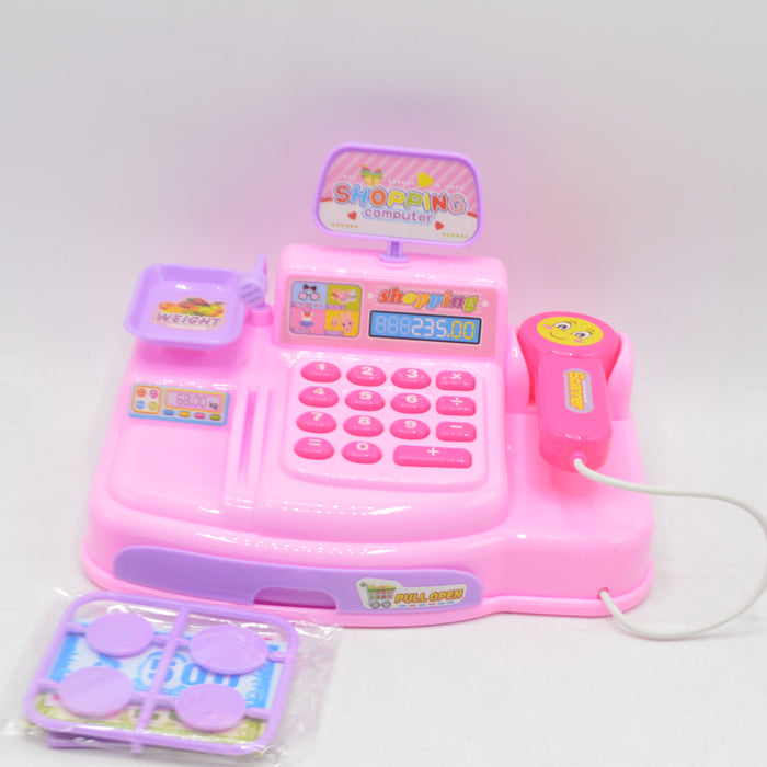 Mini Cash Register with Light & Sound