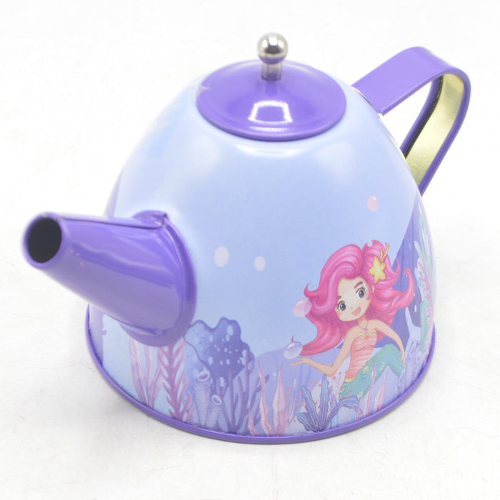 Stainless Steel Mermaid Theme Tea Set