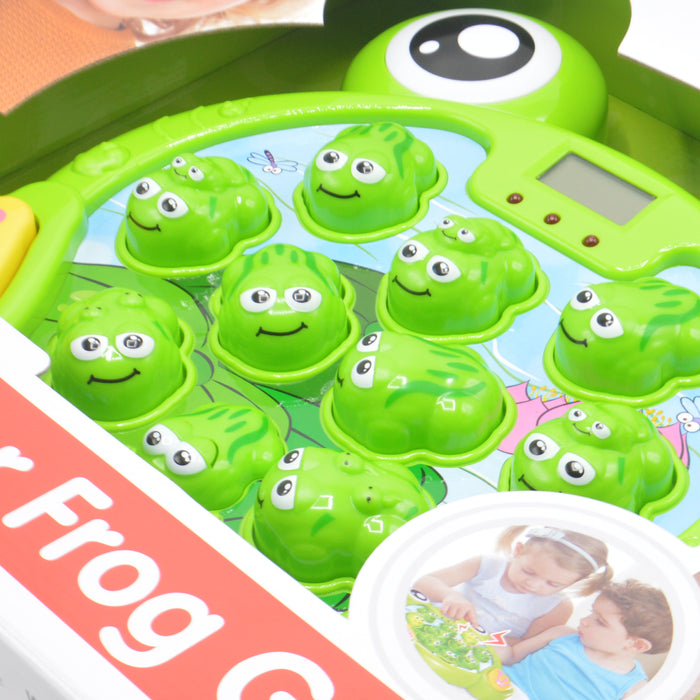 Musical Hammer Frog Game with Light