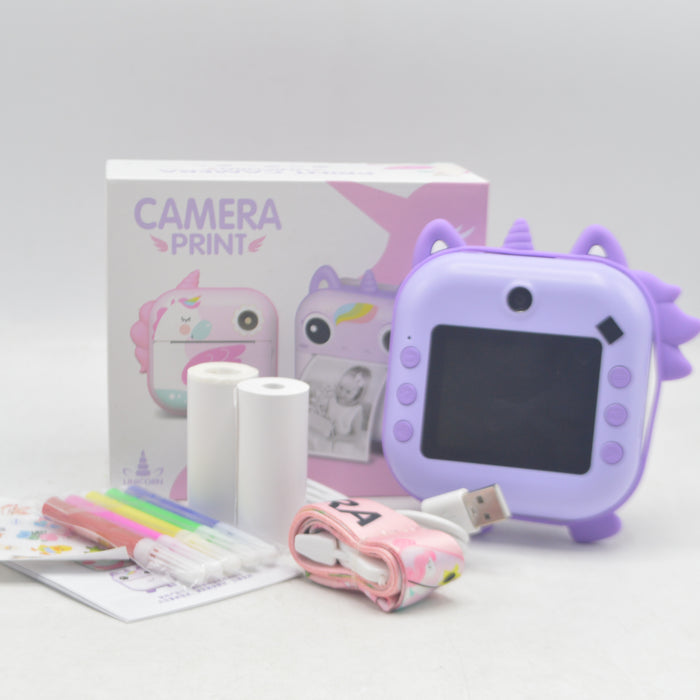 Rechargeable Unicorn Print Camera