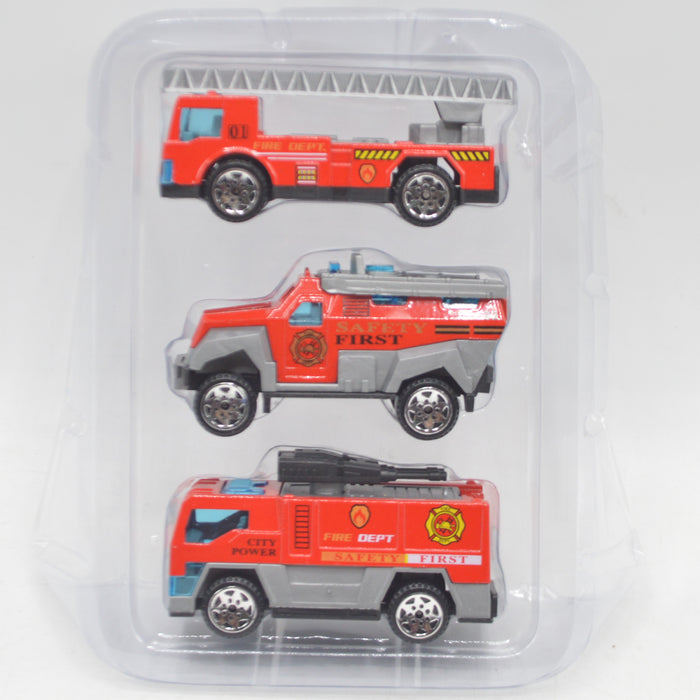 Diecast Fire Car Beasts 3 Pieces