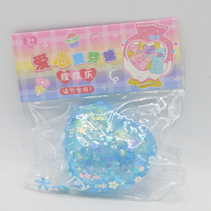 Heart Shape Glitter Squishy