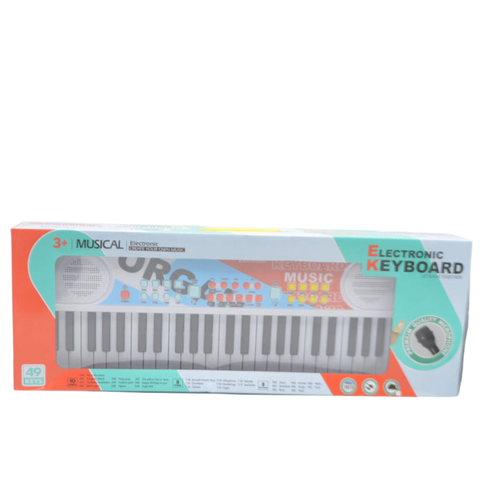 Musical Electronic Keyboard with Microphone