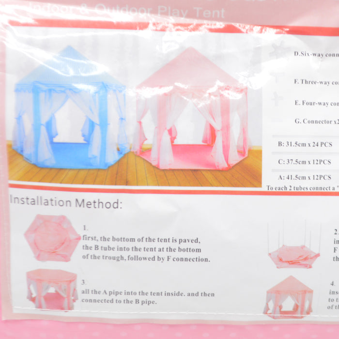 Princess Castle Tent Bag