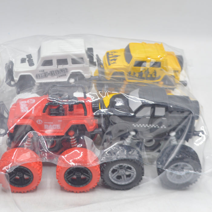 Off-Road Stunt Jeep Pack of 4