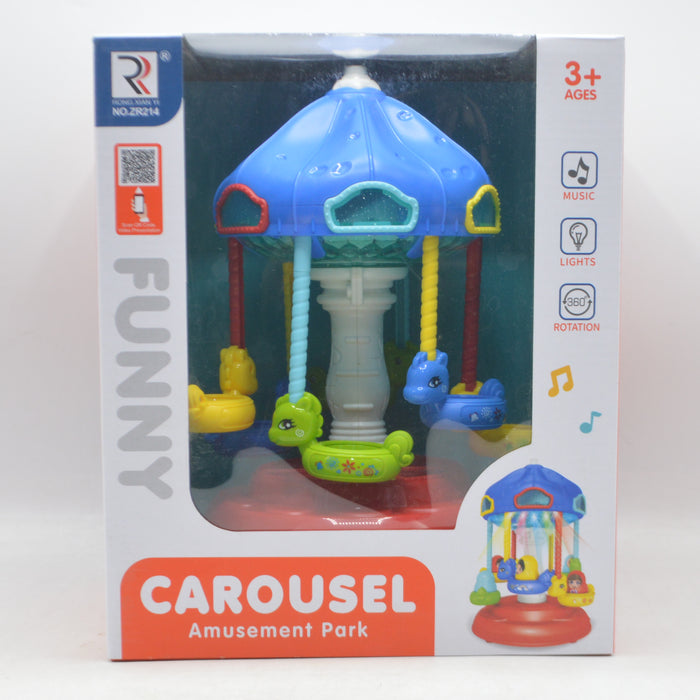 Carousel Amusement Park With Light & Music