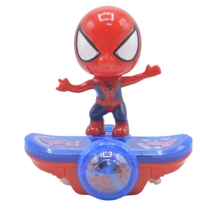 Cute Spider Man Scooter with Light & Sound