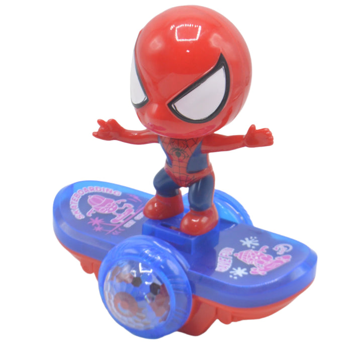 Cute Spider Man Scooter with Light & Sound