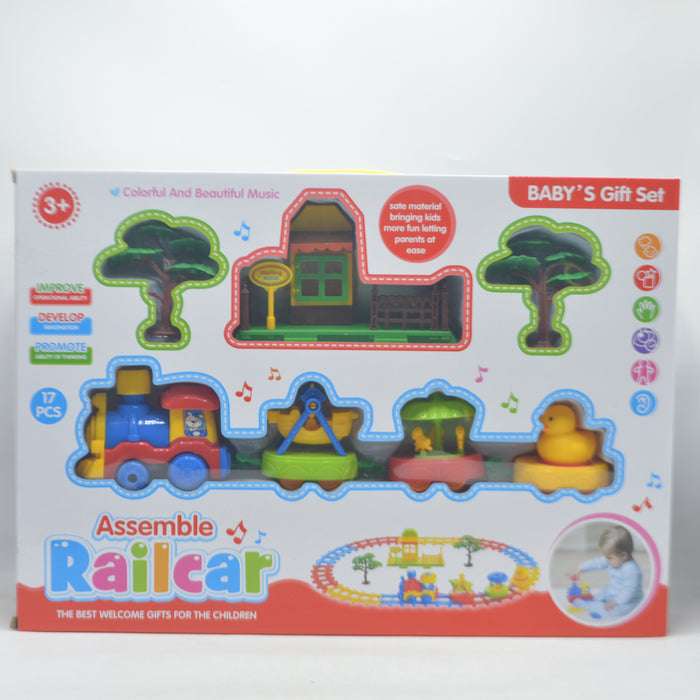 Assemble Railcar & Music 17 Pieces