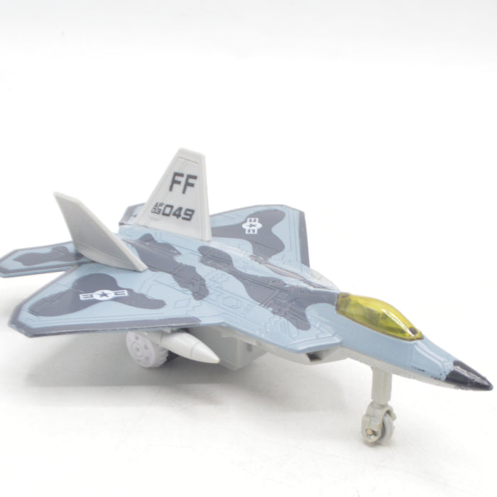 Diecast Fighter Plane with Light & Sound