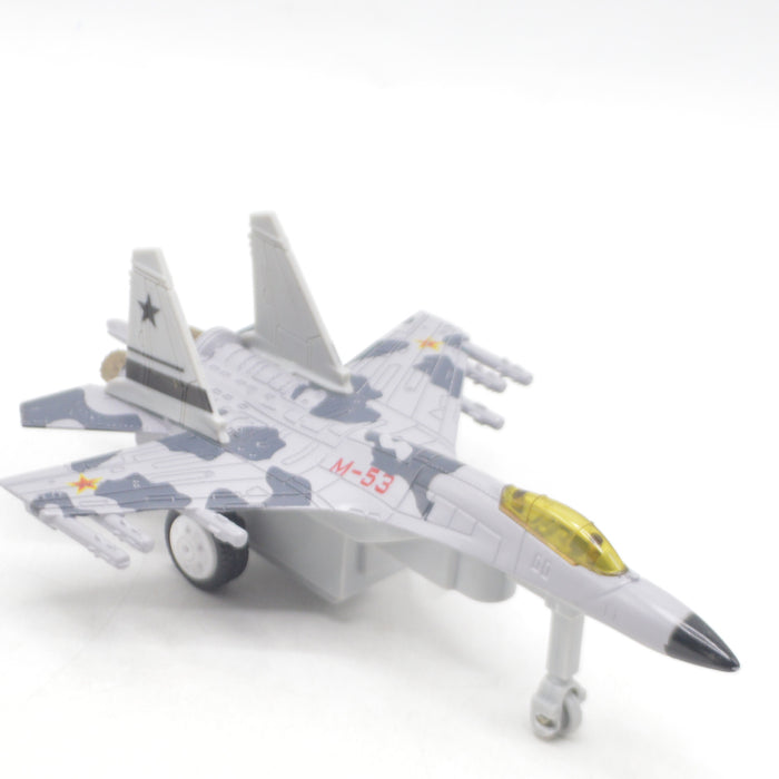 Diecast Fighter Plane with Light & Sound