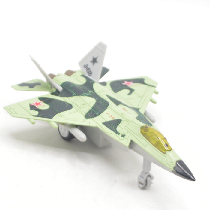 Diecast Fighter Plane with Light & Sound