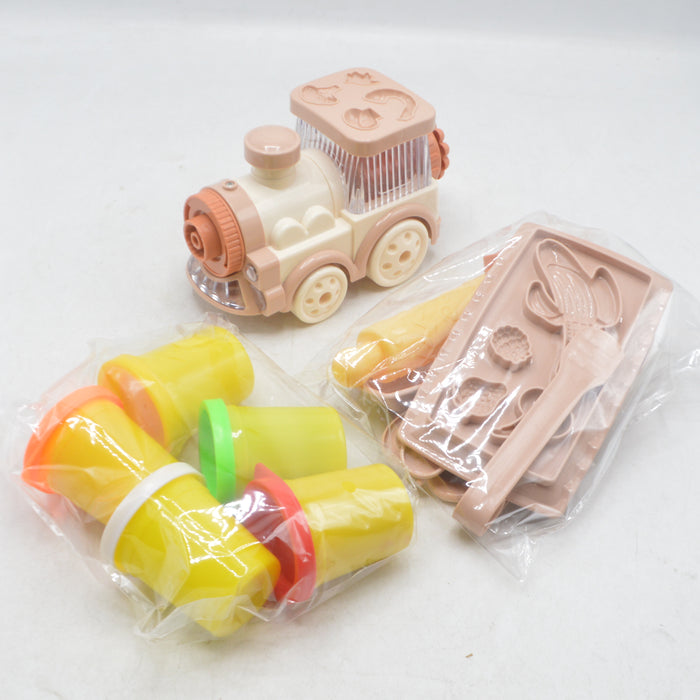 Train Clay Set with  Light & Sound