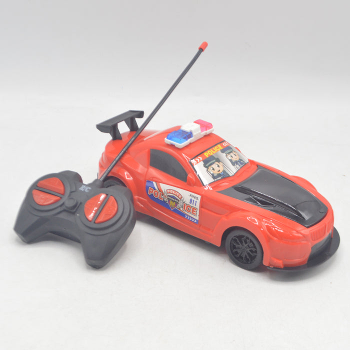 Remote Control Police Racing Car with Lights