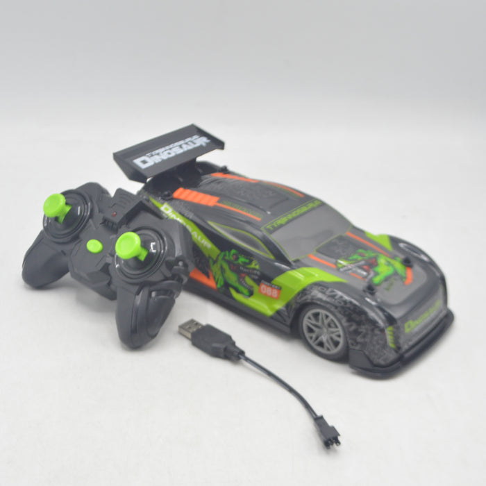 RC Dinosaur Theme Racing Car with Lights