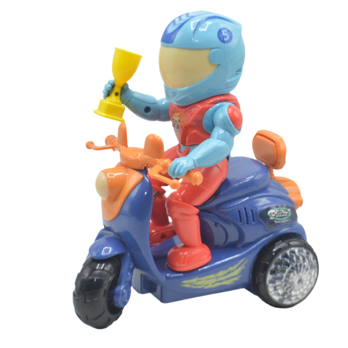 Musical Stunt Motor Cycle with Light