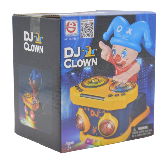 Musical DJ Clown with Light