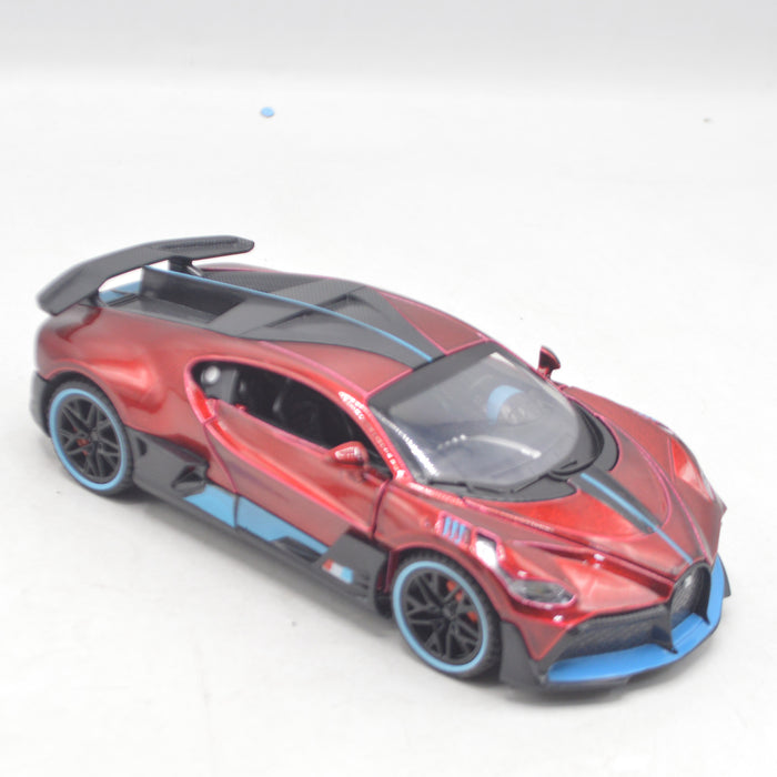 Diecast Bugatti Car with Light & Sound