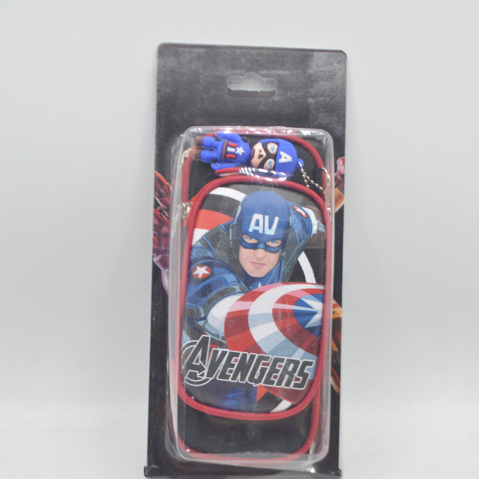 Avengers America Theme Pencil Pouch