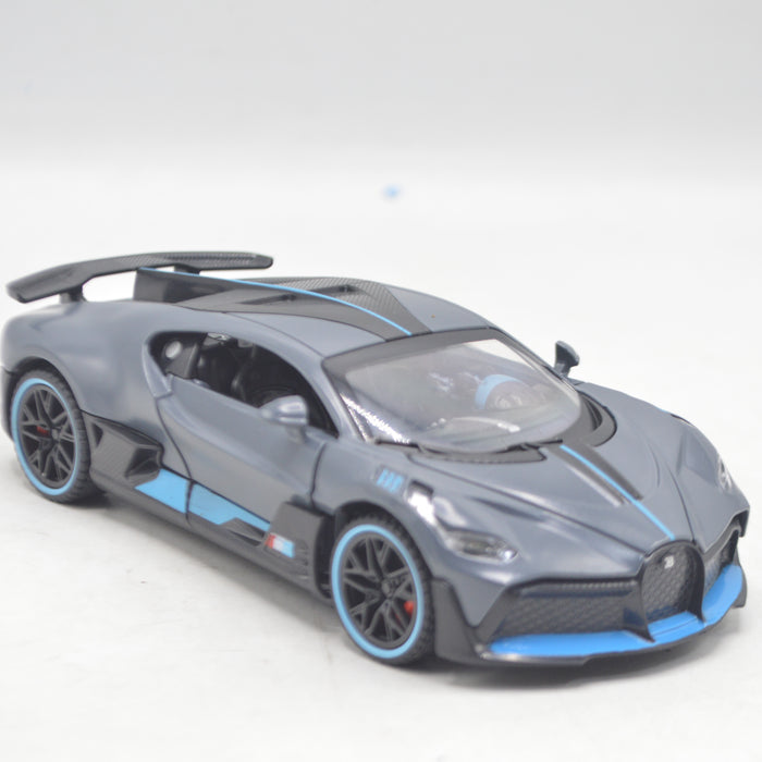 Diecast Bugatti Car with Light & Sound